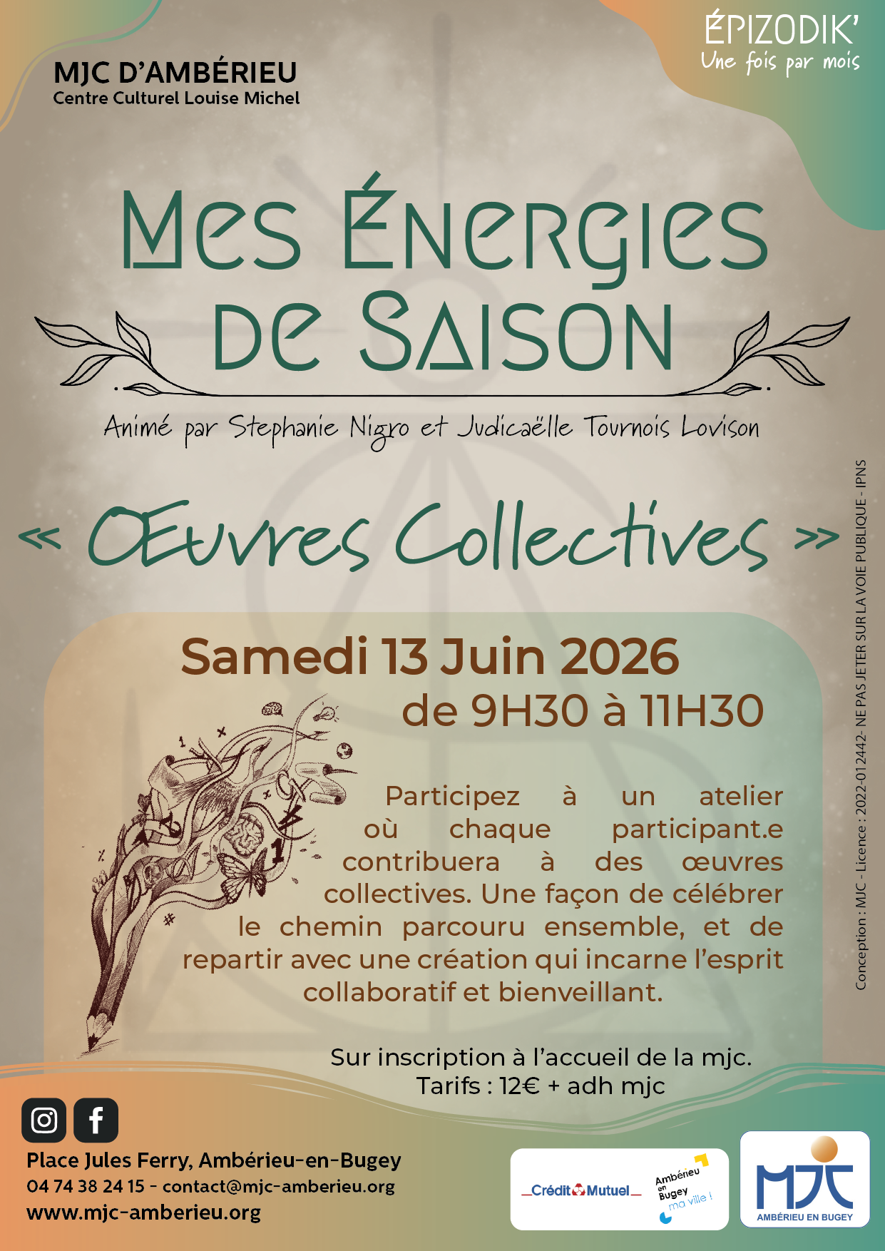 Samedi 13 Juin à 9h30